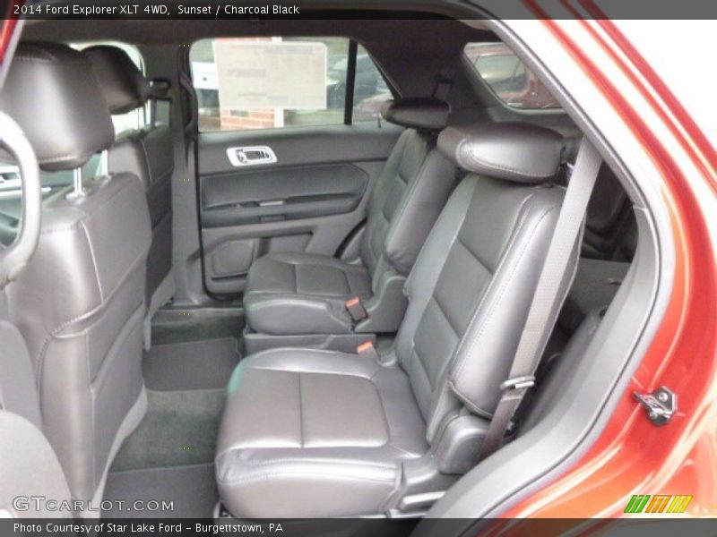 Sunset / Charcoal Black 2014 Ford Explorer XLT 4WD