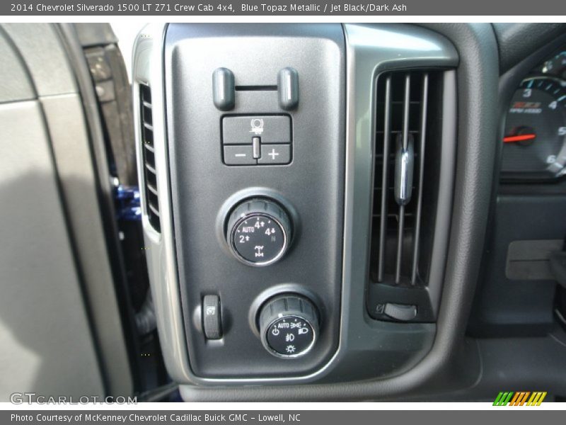 Blue Topaz Metallic / Jet Black/Dark Ash 2014 Chevrolet Silverado 1500 LT Z71 Crew Cab 4x4