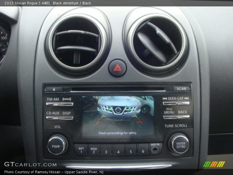 Black Amethyst / Black 2013 Nissan Rogue S AWD