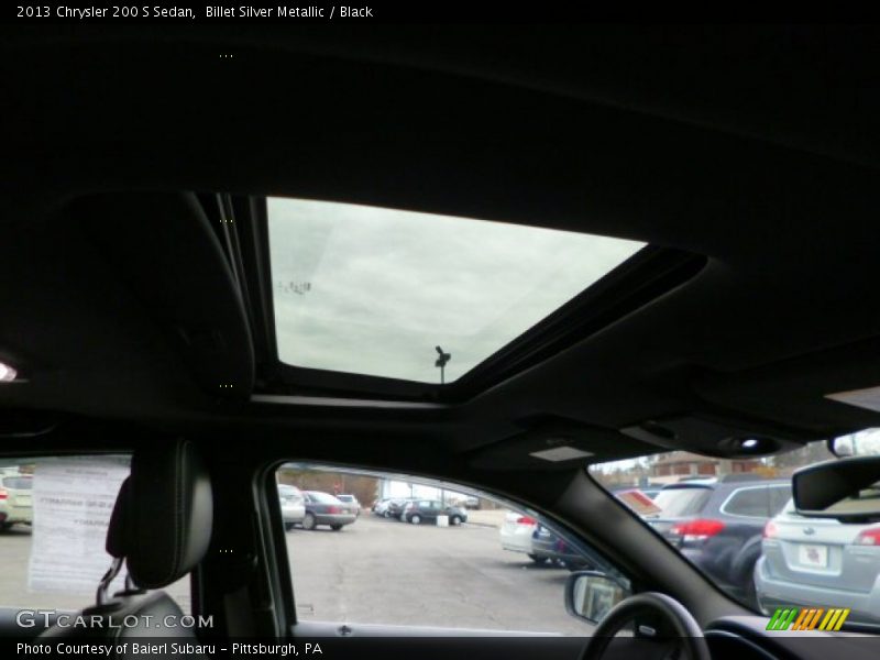 Billet Silver Metallic / Black 2013 Chrysler 200 S Sedan