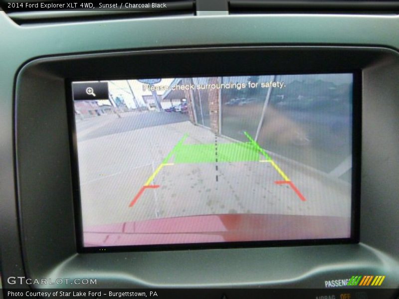 Sunset / Charcoal Black 2014 Ford Explorer XLT 4WD