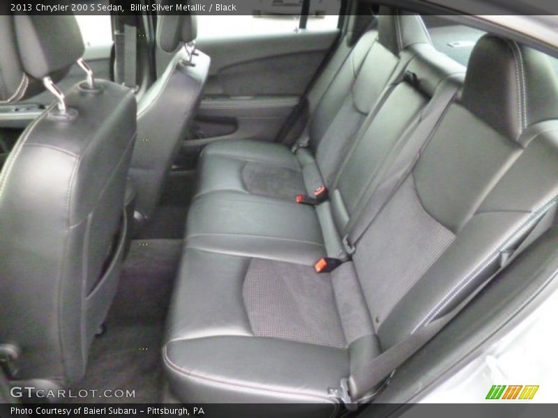 Billet Silver Metallic / Black 2013 Chrysler 200 S Sedan