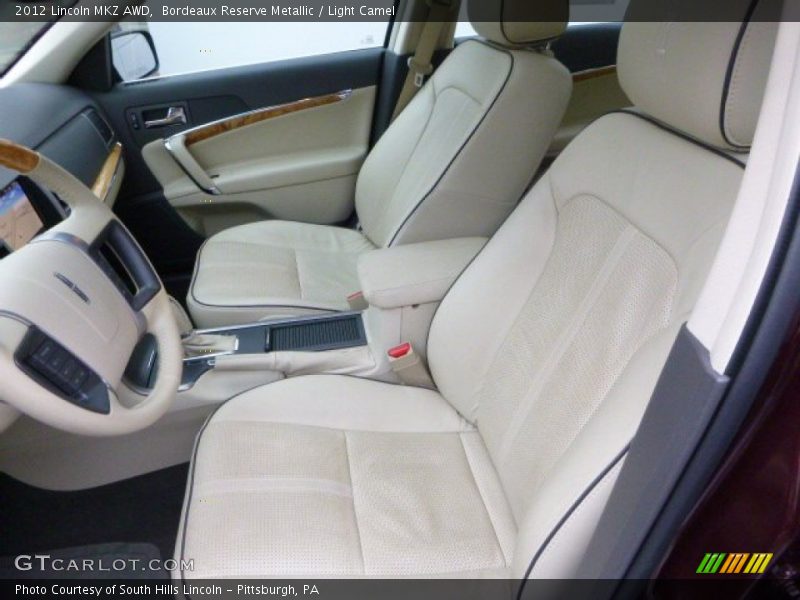 Bordeaux Reserve Metallic / Light Camel 2012 Lincoln MKZ AWD