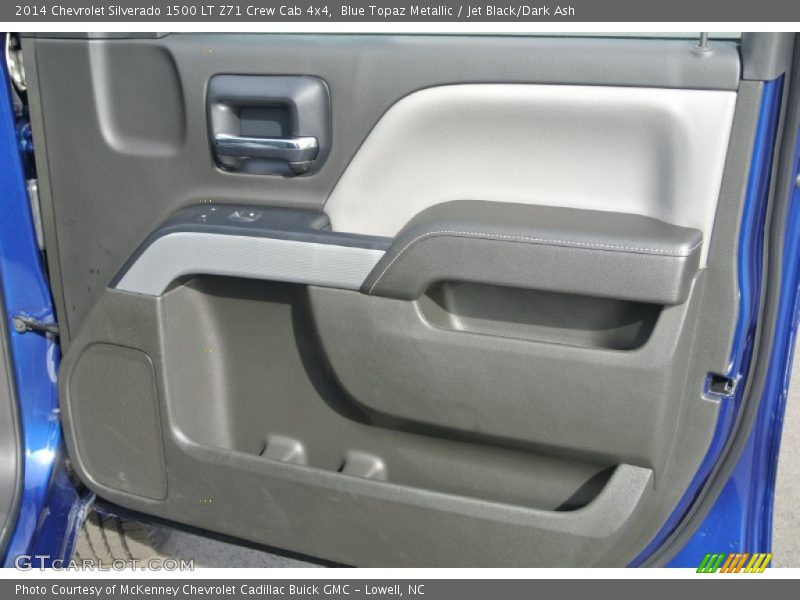 Blue Topaz Metallic / Jet Black/Dark Ash 2014 Chevrolet Silverado 1500 LT Z71 Crew Cab 4x4
