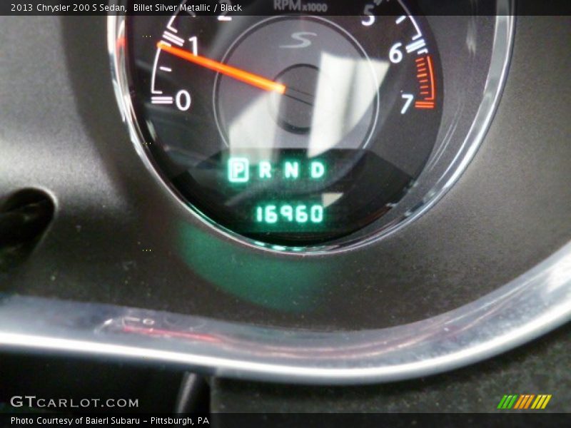 Billet Silver Metallic / Black 2013 Chrysler 200 S Sedan