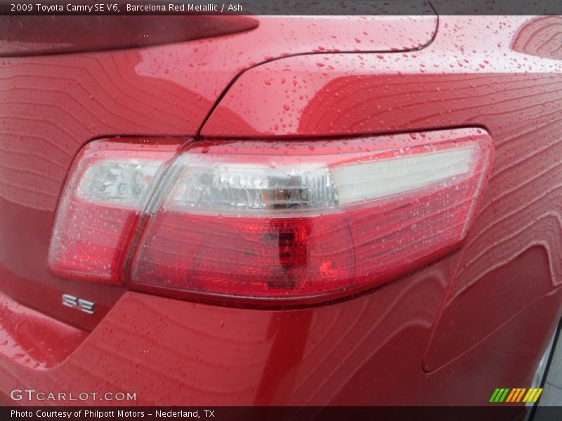 Barcelona Red Metallic / Ash 2009 Toyota Camry SE V6
