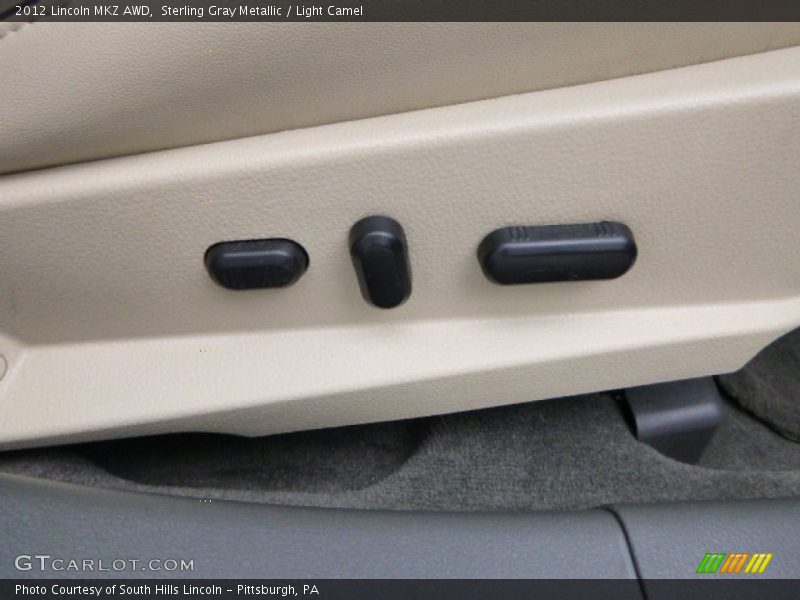 Sterling Gray Metallic / Light Camel 2012 Lincoln MKZ AWD