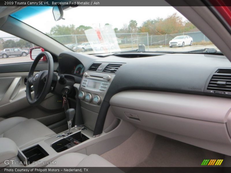 Barcelona Red Metallic / Ash 2009 Toyota Camry SE V6