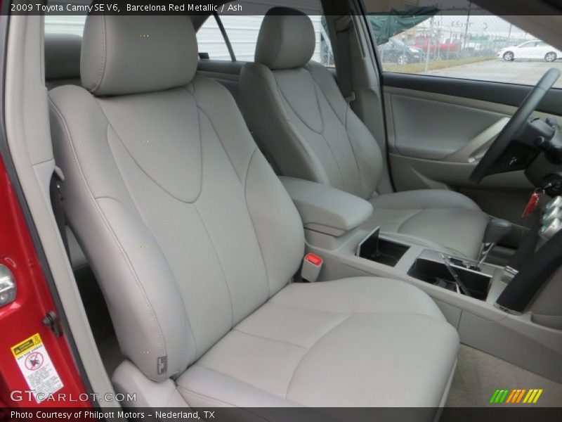 Barcelona Red Metallic / Ash 2009 Toyota Camry SE V6