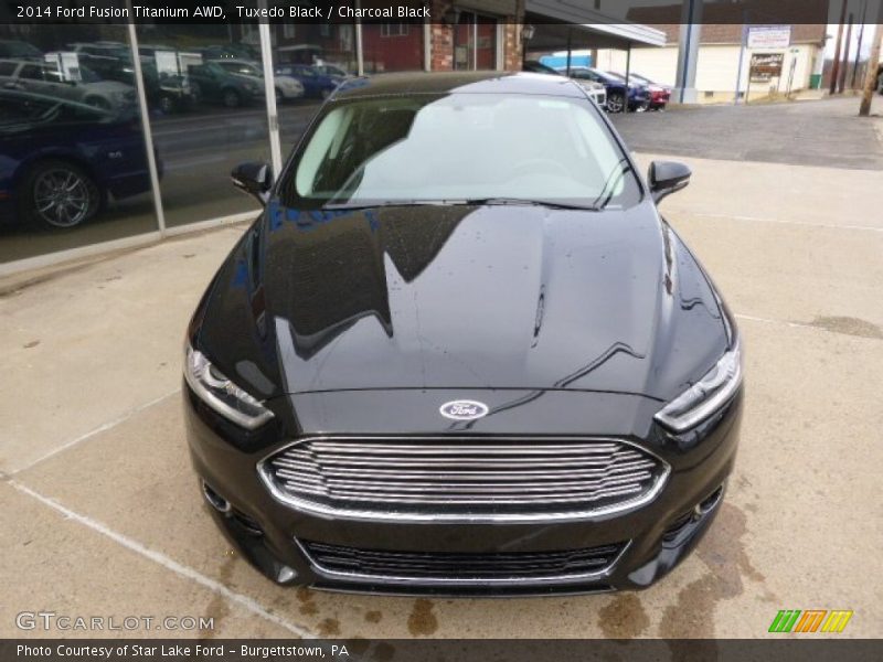 Tuxedo Black / Charcoal Black 2014 Ford Fusion Titanium AWD