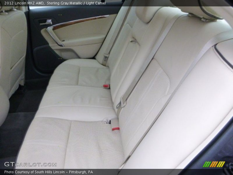 Sterling Gray Metallic / Light Camel 2012 Lincoln MKZ AWD