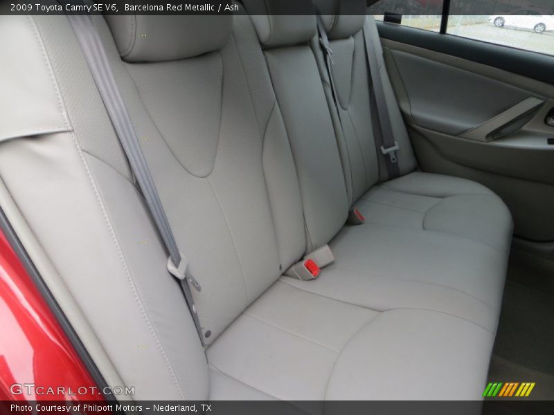Barcelona Red Metallic / Ash 2009 Toyota Camry SE V6