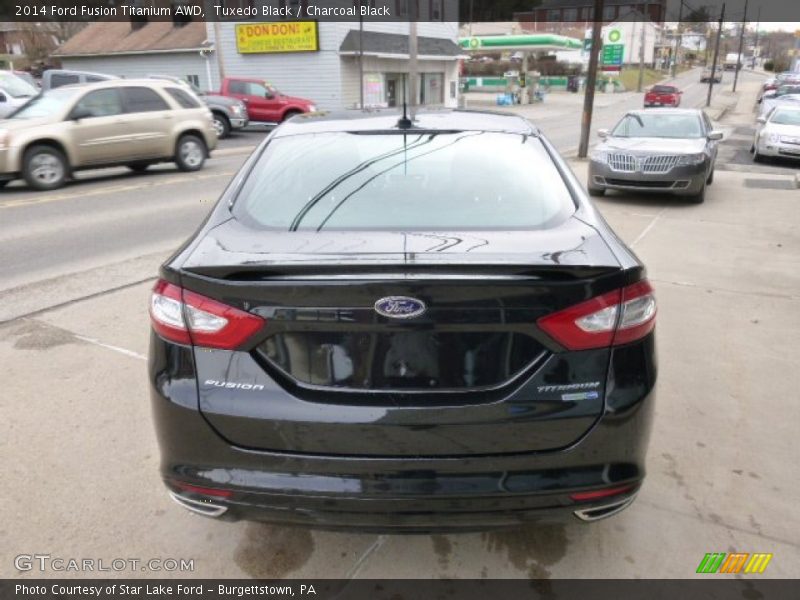 Tuxedo Black / Charcoal Black 2014 Ford Fusion Titanium AWD