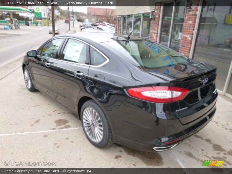 Tuxedo Black / Charcoal Black 2014 Ford Fusion Titanium AWD