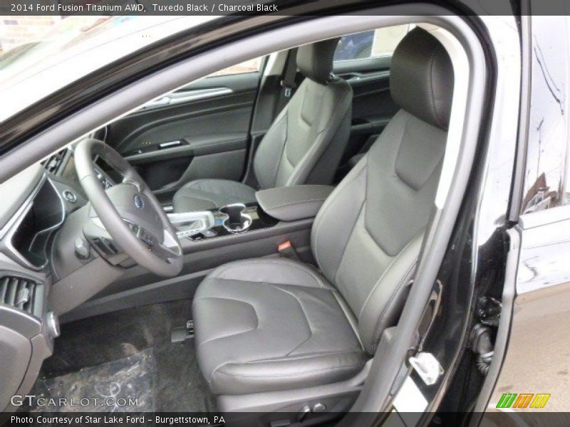 Tuxedo Black / Charcoal Black 2014 Ford Fusion Titanium AWD