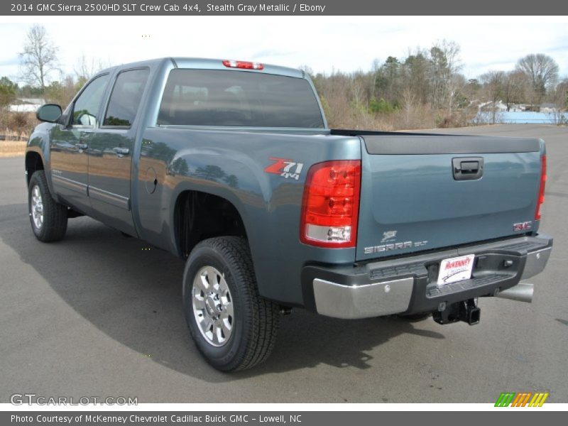 Stealth Gray Metallic / Ebony 2014 GMC Sierra 2500HD SLT Crew Cab 4x4