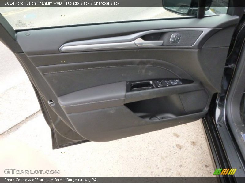 Tuxedo Black / Charcoal Black 2014 Ford Fusion Titanium AWD