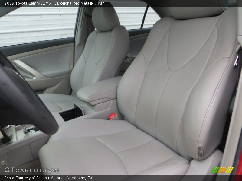 Barcelona Red Metallic / Ash 2009 Toyota Camry SE V6