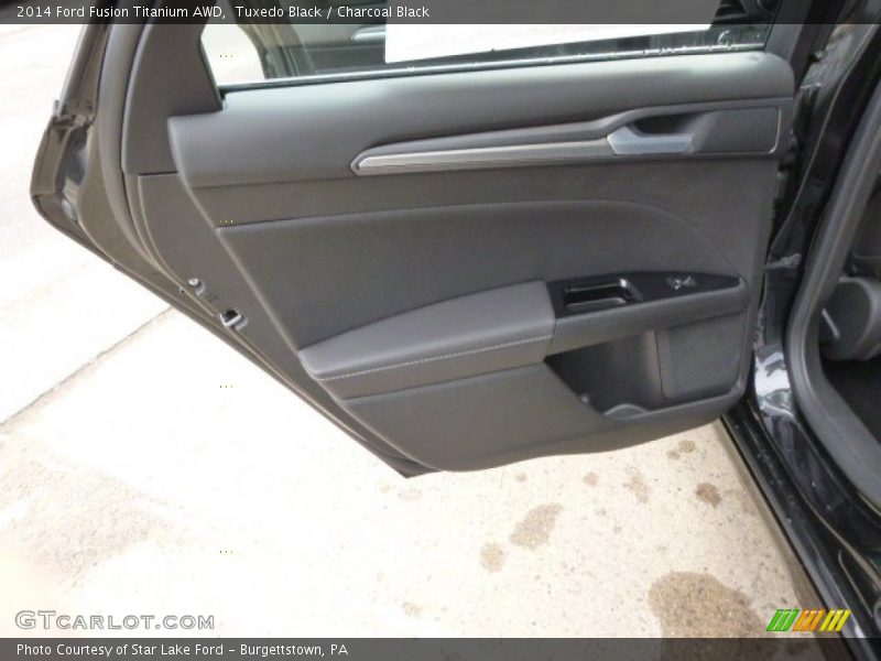 Tuxedo Black / Charcoal Black 2014 Ford Fusion Titanium AWD