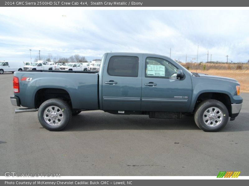 Stealth Gray Metallic / Ebony 2014 GMC Sierra 2500HD SLT Crew Cab 4x4