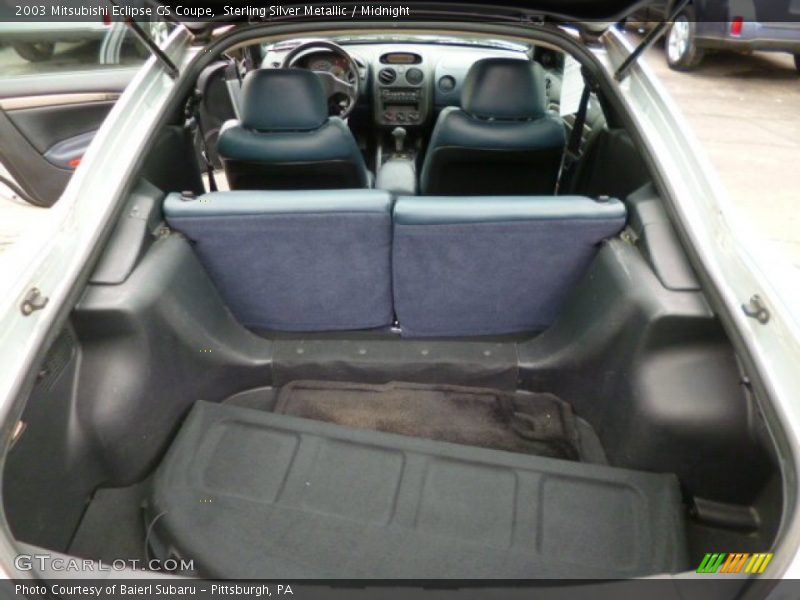 Sterling Silver Metallic / Midnight 2003 Mitsubishi Eclipse GS Coupe