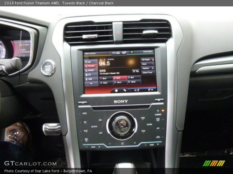 Tuxedo Black / Charcoal Black 2014 Ford Fusion Titanium AWD