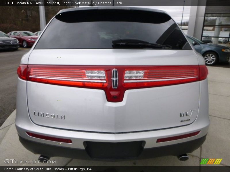 Ingot Silver Metallic / Charcoal Black 2011 Lincoln MKT AWD EcoBoost