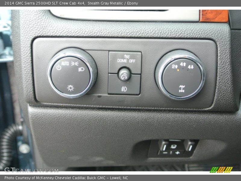 Stealth Gray Metallic / Ebony 2014 GMC Sierra 2500HD SLT Crew Cab 4x4