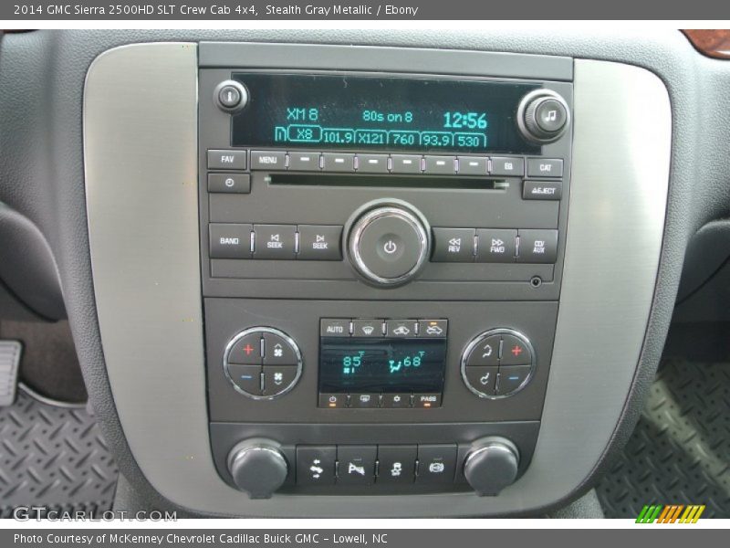 Stealth Gray Metallic / Ebony 2014 GMC Sierra 2500HD SLT Crew Cab 4x4