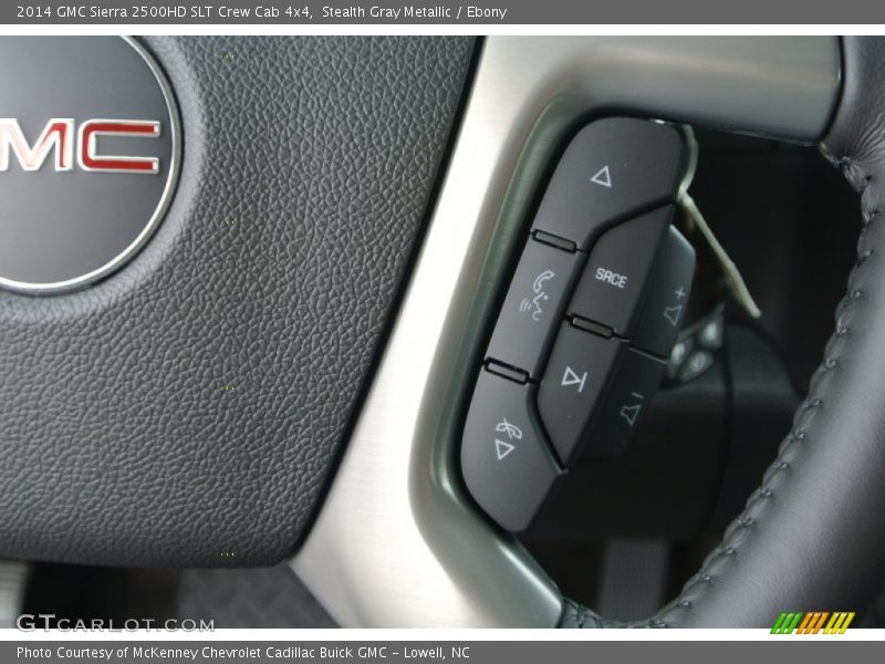 Stealth Gray Metallic / Ebony 2014 GMC Sierra 2500HD SLT Crew Cab 4x4