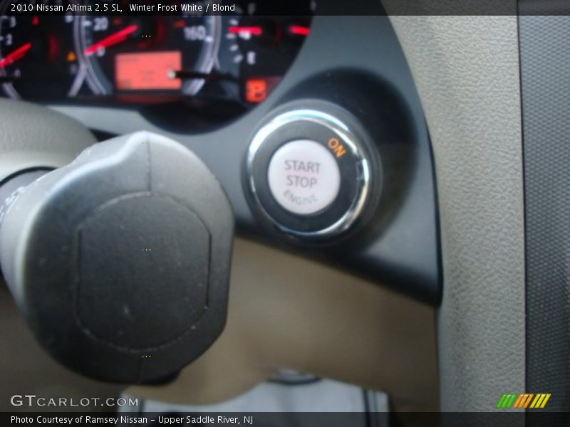 Winter Frost White / Blond 2010 Nissan Altima 2.5 SL