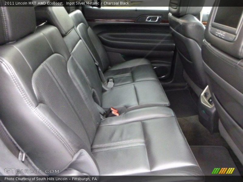 Ingot Silver Metallic / Charcoal Black 2011 Lincoln MKT AWD EcoBoost