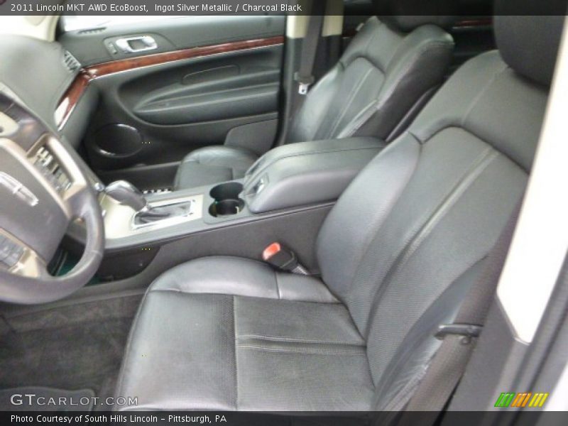 Ingot Silver Metallic / Charcoal Black 2011 Lincoln MKT AWD EcoBoost