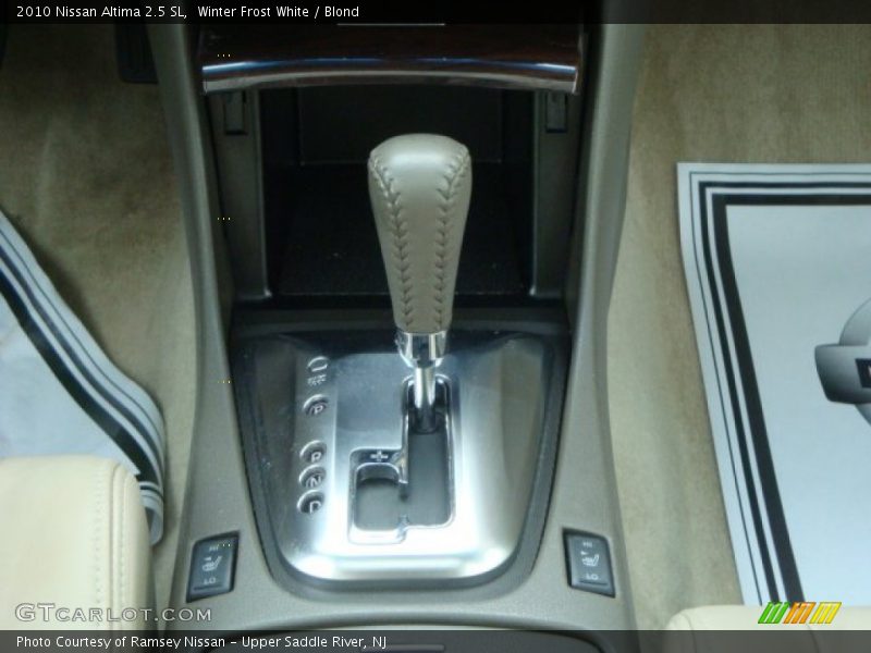 Winter Frost White / Blond 2010 Nissan Altima 2.5 SL