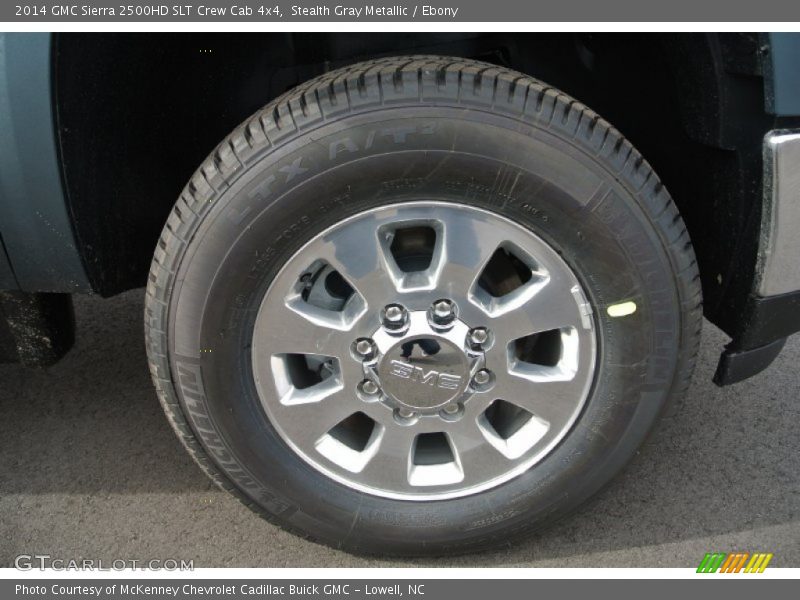 Stealth Gray Metallic / Ebony 2014 GMC Sierra 2500HD SLT Crew Cab 4x4