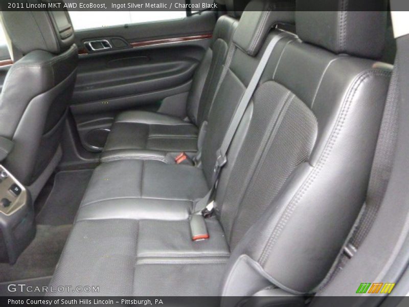 Ingot Silver Metallic / Charcoal Black 2011 Lincoln MKT AWD EcoBoost