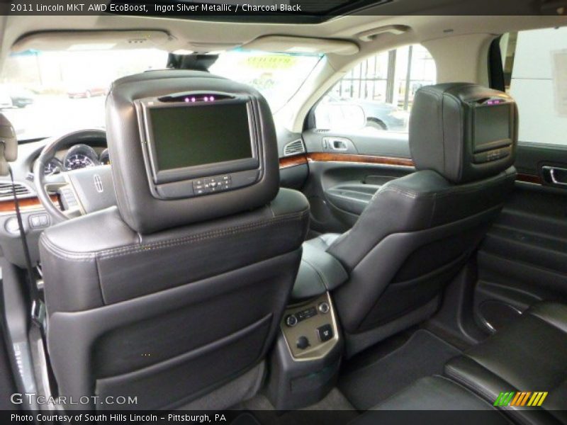 Ingot Silver Metallic / Charcoal Black 2011 Lincoln MKT AWD EcoBoost