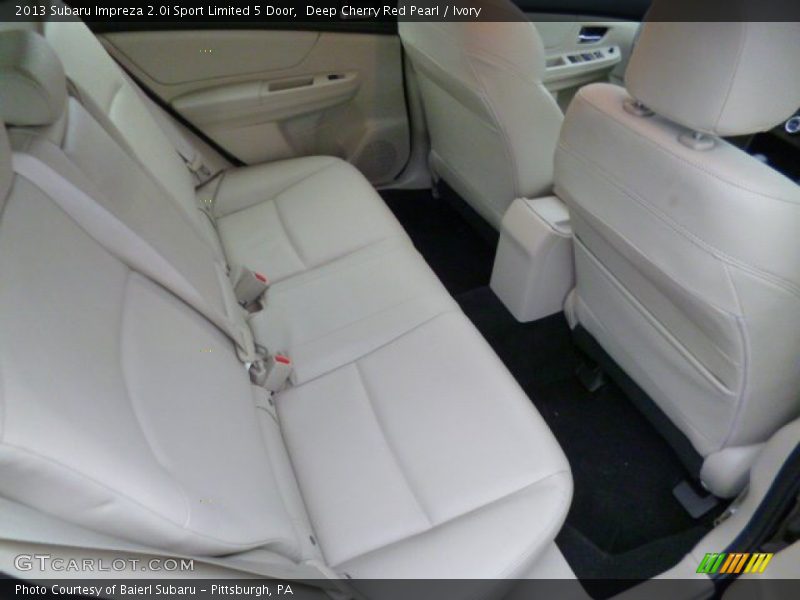 Deep Cherry Red Pearl / Ivory 2013 Subaru Impreza 2.0i Sport Limited 5 Door
