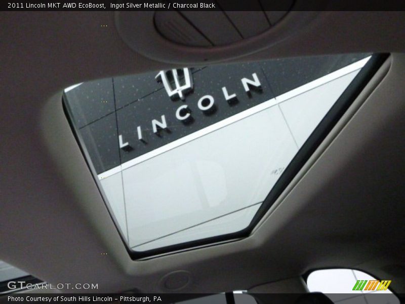 Ingot Silver Metallic / Charcoal Black 2011 Lincoln MKT AWD EcoBoost