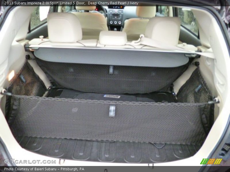 Deep Cherry Red Pearl / Ivory 2013 Subaru Impreza 2.0i Sport Limited 5 Door