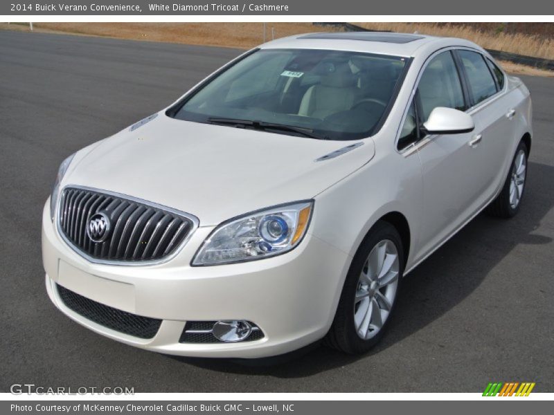 White Diamond Tricoat / Cashmere 2014 Buick Verano Convenience