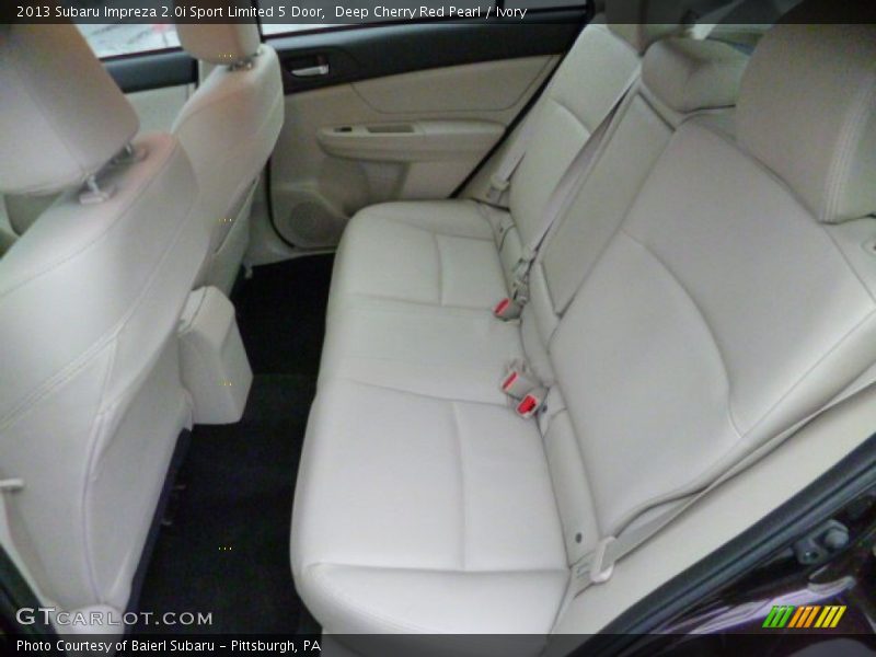 Deep Cherry Red Pearl / Ivory 2013 Subaru Impreza 2.0i Sport Limited 5 Door