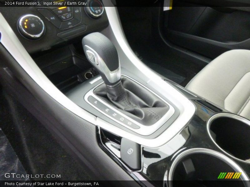 Ingot Silver / Earth Gray 2014 Ford Fusion S