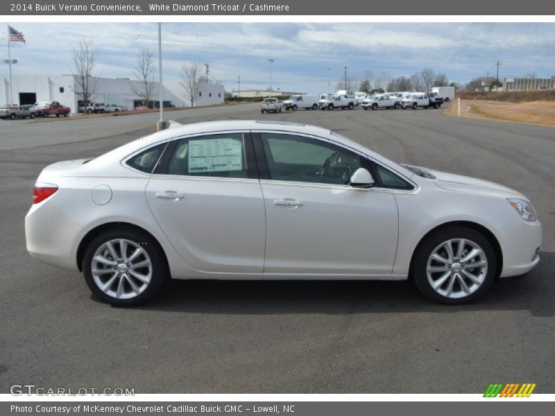 White Diamond Tricoat / Cashmere 2014 Buick Verano Convenience