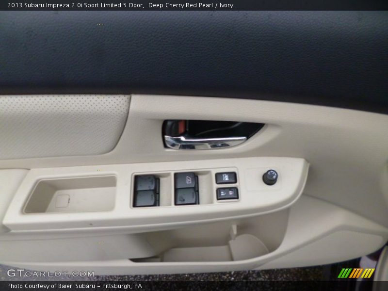 Deep Cherry Red Pearl / Ivory 2013 Subaru Impreza 2.0i Sport Limited 5 Door