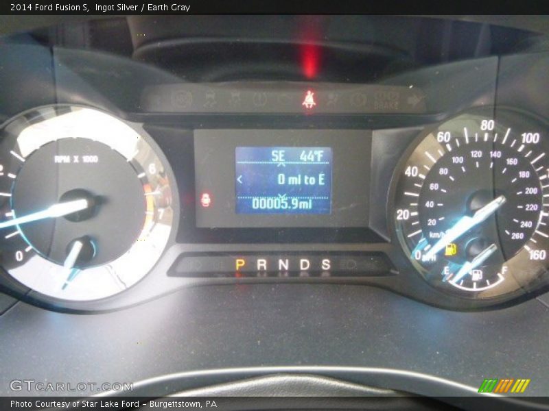 Ingot Silver / Earth Gray 2014 Ford Fusion S