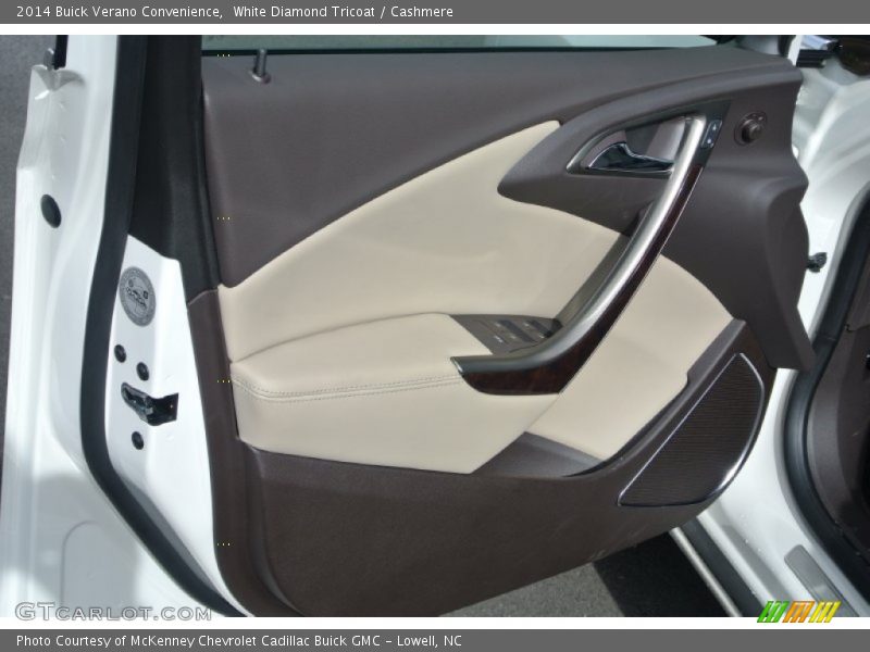 White Diamond Tricoat / Cashmere 2014 Buick Verano Convenience