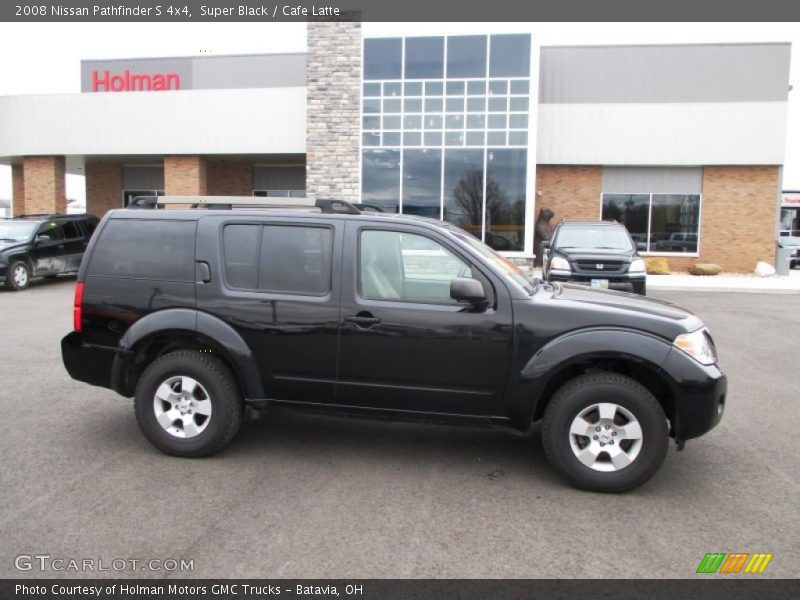 Super Black / Cafe Latte 2008 Nissan Pathfinder S 4x4