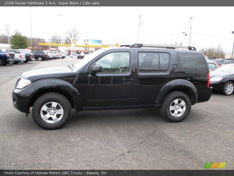 Super Black / Cafe Latte 2008 Nissan Pathfinder S 4x4