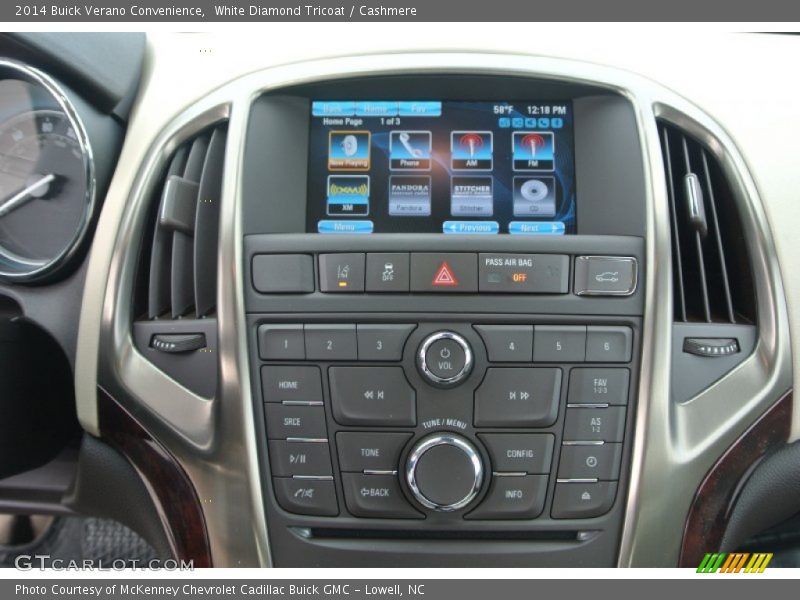 Controls of 2014 Verano Convenience